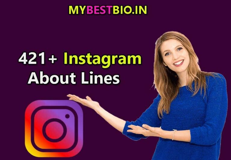Instagram About Lines, Best Lines For Insta Bio